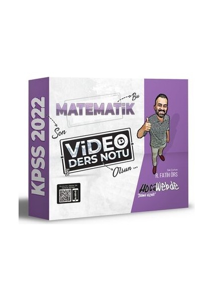 KPSS 2022 Matematik Video Ders Notu