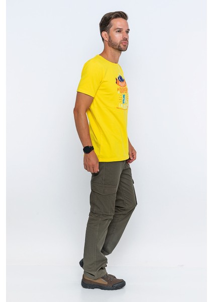 Happy Camper Baskılı Kamp Tişörtü