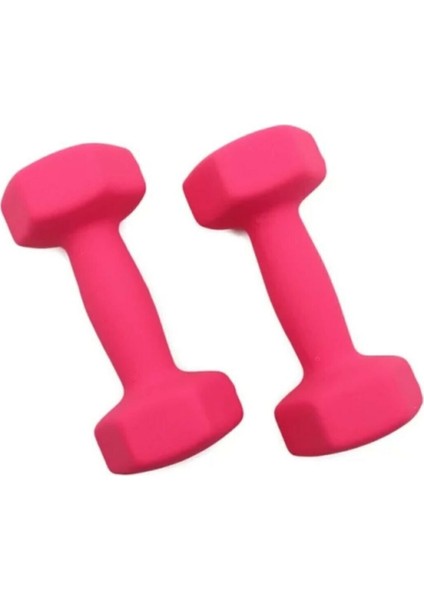 Ithal Fitness Deluxe Neopren Kaplama 2 x 2,5 kg Pembe Dambıl fiyatları