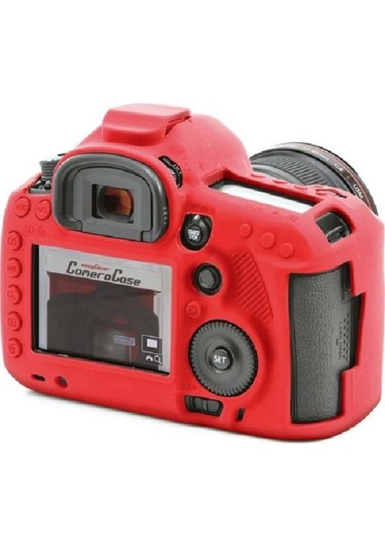 Canon 5d Mark Iıı Silikon Kılıf (Kırmızı)