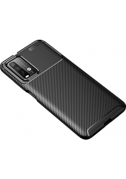 Xiaomi Redmi Note 9 Kılıf Negro Karbon Silikon Siyah fiyatları
