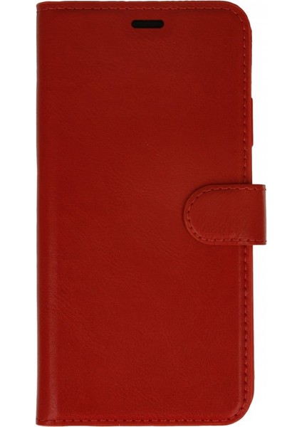 iPhone 11 Kılıf Mıknatıslı Kapaklı Cüzdan Deluxe Kopçalı Kırmızı modelleri