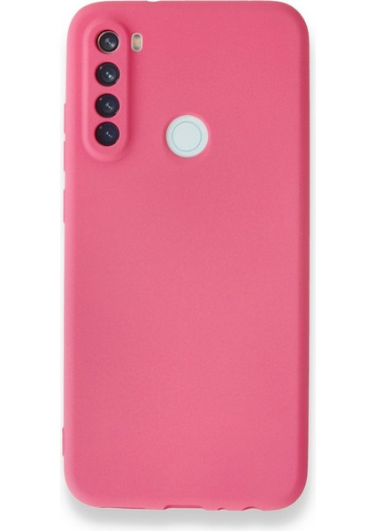Xiaomi Redmi Note 8 Kılıf Ultra Elastik Silikon Rubber Premier Pembe
