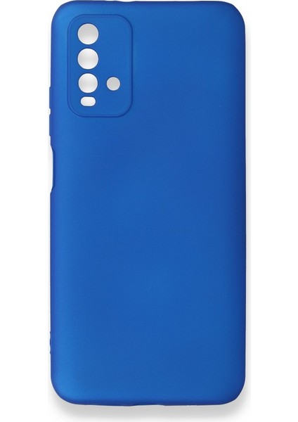 Xiaomi Redmi 9t Kılıf Ultra Elastik Silikon Rubber Premier Mavi