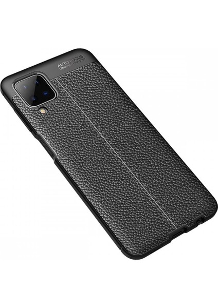 Samsung Galaxy A12 Kılıf Niss Derili Silikon Siyah fiyatları