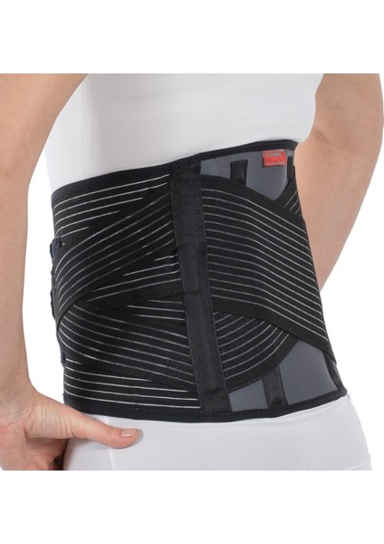 Lumbosakral Korse 26CM Siyah Kumaş - Beden: S (W 432-S) fiyatları