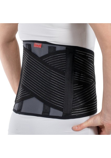 Lumbosakral Korse 26CM Siyah Kumaş - Beden: S (W 432-S) fırsatları