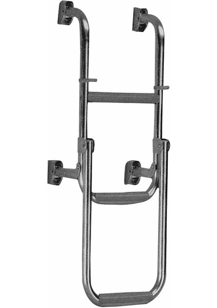 Krom Merdiven 2+1 Katlanır