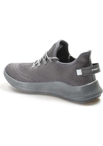 Fast Step Unisex Sneaker Günlük Rahat Esnek Spor Koşu Yürüyüş Fileli Hafif Ayakkabı Füme 925xa44