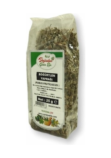 Böğürtlen Yaprağı 25 gr