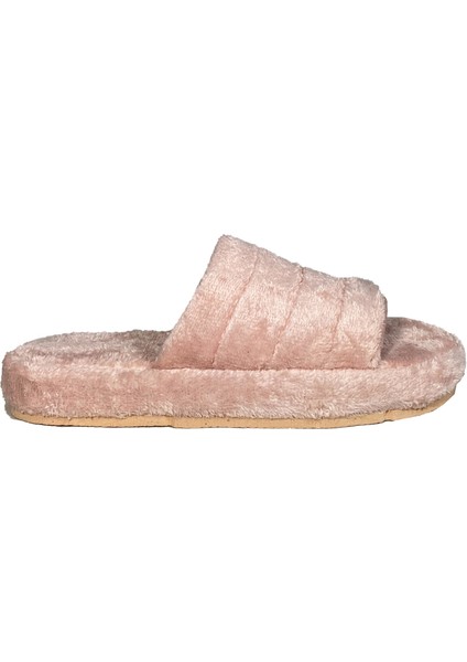 Peluş A26 Kadın Peluşlu Kışlık Burnu Açık Ev Terliği fiyatları