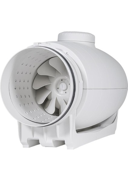 Susturuculu Ultra Sessiz 900 M³/h Ø 200MM Td 800/200 Yuvarlak Kanal Fanı Soler Palau Tasarruflu Agmair Agm Havalandırma