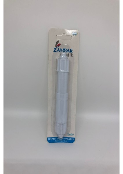 Lüks Plastik Tuvalet Kağıdı Makarası Tuvalet Kağıdı Tutucu Makara Beyaz