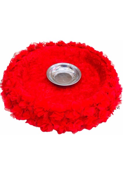 Lazer Çiçekli Kına Sepeti ve Kına Tepsi fiyatları