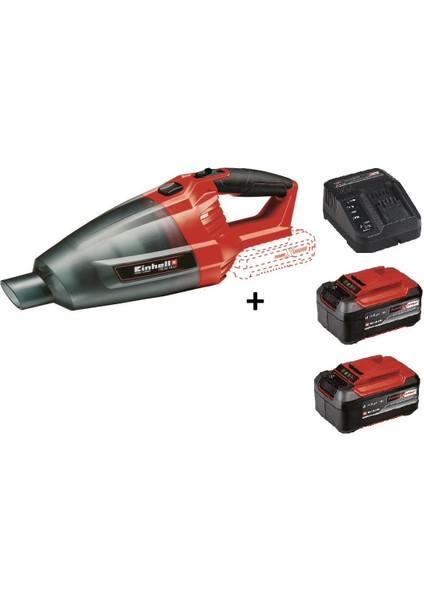 Te-Vc 18 Li Akülü El Süpürgesi + 2*5.2 Ah Plus Starter Kit