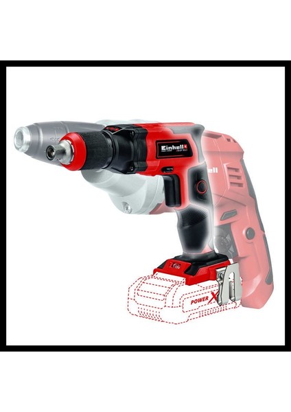 Te-Dy Akülü Alçıpan Vidalama 18V +2.0 Ah Starter Kit