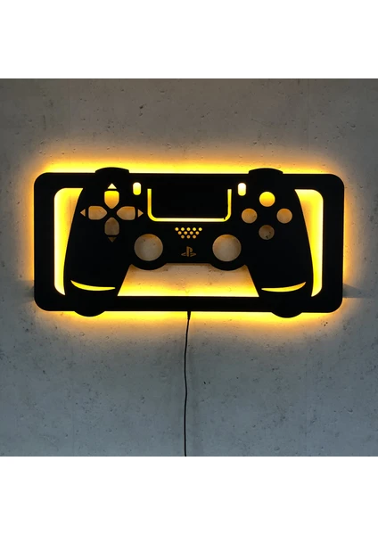 Pika Tasarım Ps4 Konsol V.1.2 LED Işıklı Tablo