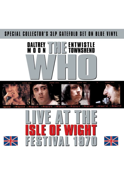 The Who / Live At The Isle Of Wight Festival 1970 (3lp Mavi)  (Plak)