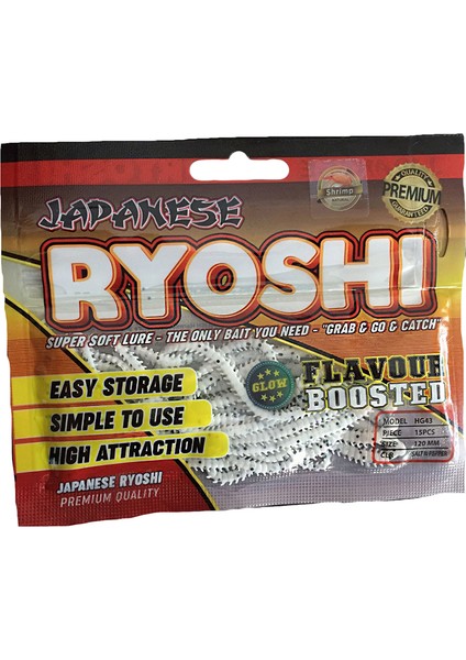 Ryoshi Kokulu Silikon Yem-Salt Peapper(Shirimp)