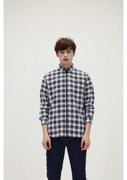 Erkek LACİVERT Gömlek