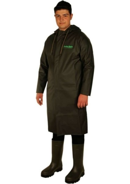 Pollyrain Pvc Fermuarlı Pardesü Yağmurluk Code:pr 1000