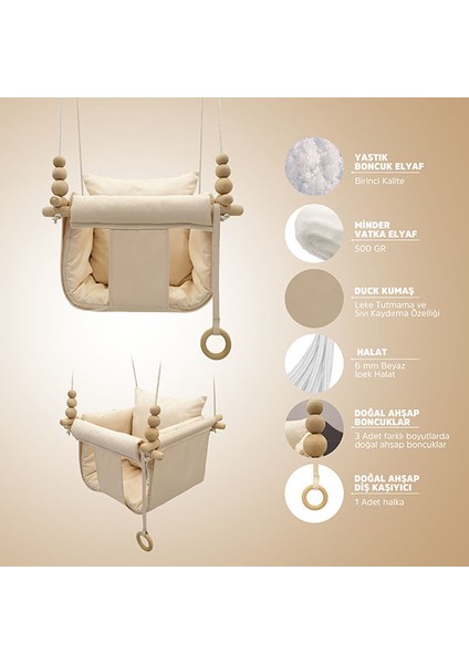 Krem Dream Swing Salıncak fiyatları