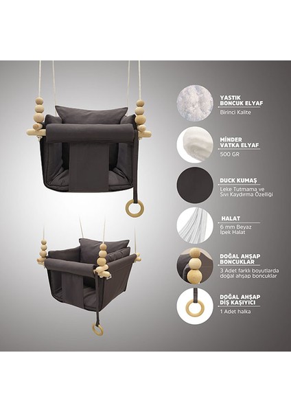 Antrasit Dream Swing Salıncak