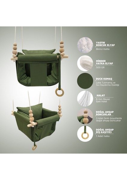 Koyu Yeşil Dream Swing Salıncak fiyatları