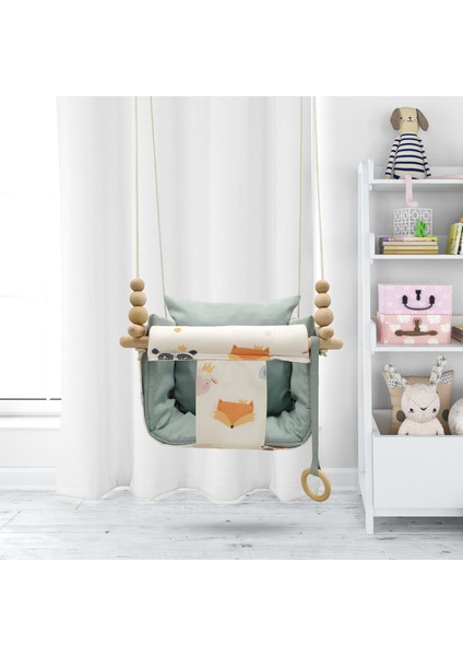 Mint Hayvanlı Kombin Dream Swing Salıncak