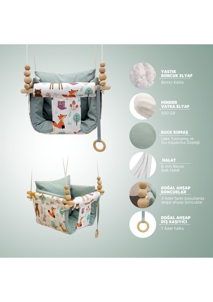 Orman Mint Kombin Dream Swing Salıncak fiyatları