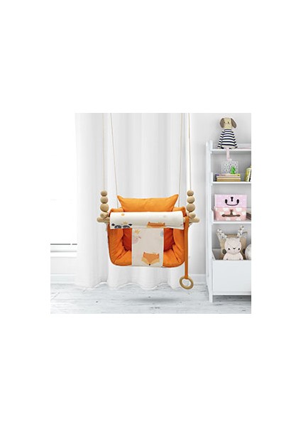 Turuncu Hayvanlı Kombin Dream Swing Salıncak