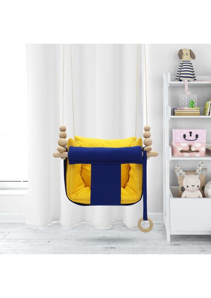 Saks Mavi Sarı Kombin Dream Swing Salıncak