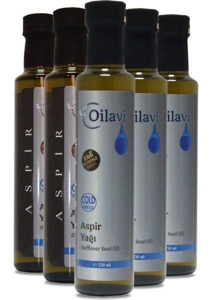 Aspir Yağı 250ML %100 Katkısız Doğal Soğuk Sıkım 1x