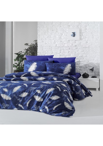 Tek Kişilik Ranforce Nevresim Takımı (Feather)