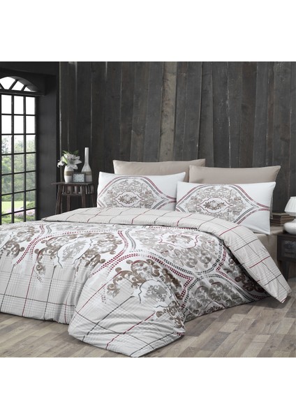 Tek Kişilik Ranforce Nevresim Takımı (Cariana Beige)
