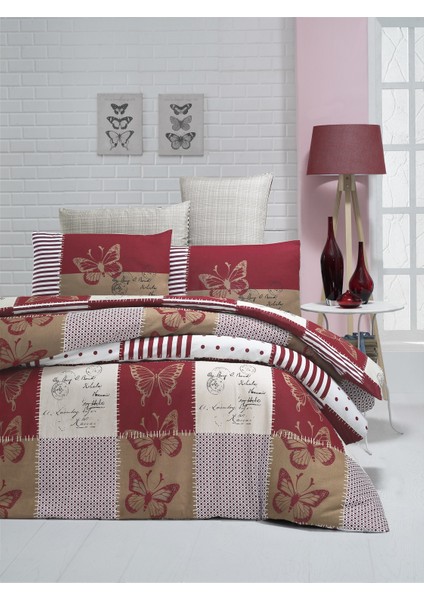 Tek Kişilik Polycotton Nevresim Takımı (Butterfly)