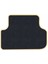 Honda Civic Euro Hatchback 2001- 2003 - 5 Kapı Siyah Halı Bej Kenar Elipsler Topuk 2250 gr Paspas 4
