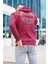 Bordo Kapüşonlu Sweatshirt 5331 2