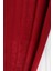 Kırmızı Düz Renk Pileli Soft Fon Perde, 1/2 Seyrek Pile, Tek Kanat 50 x 260 cm 3