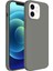 Buff Apple Iphone 12 Mini Rubber S Kılıf Gray 2