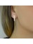 14k Sade Altın Sallantılı Küpe 2