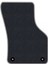 Honda Civic Ek 1996-2001 - Hatchback Siyah Halı Gri Kenar Deri Petek Topuk 2250 gr Paspas 3