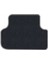 Honda Civic 1987-1991 -Sedan Siyah Halı Gri Kenar Çapraz Çizgi Topuk 2250 gr Paspas 4