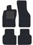 Honda Civic Euro Hatchback 2001- 2003 - 5 Kapı Siyah Halı Siyah Kenar Deri Petek Topuk 2250 gr Paspas 1