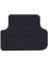 Renault Megane 2 Coupe 2002-2008 Siyah Halı Gri Kenar Deri Petek Topuk 2250 gr Paspas 4