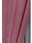Pembe Düz Renk Pileli Soft Fon Perde, 1/2 Seyrek Pile, Tek Kanat 50 x 270 cm 5