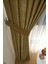 Deve Tüyü Düz Renk Pileli Soft Fon Perde, 1/3 Sık Pile, Tek Kanat 50 x 270 cm 4