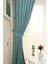 Mint Düz Renk Pileli Soft Fon Perde, 1/2 Seyrek Pile, Tek Kanat 50 x 240 cm 3