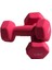 Ithal Fitness Deluxe Neopren Kaplama 2 x 2,5 kg Pembe Dambıl 1