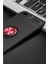 iPhone 7 Plus Kılıf Manyetik Kamera Korumalı Yüzüklü Standlı Yumuşak Silikon Ravel Siyah-Kırmızı 2